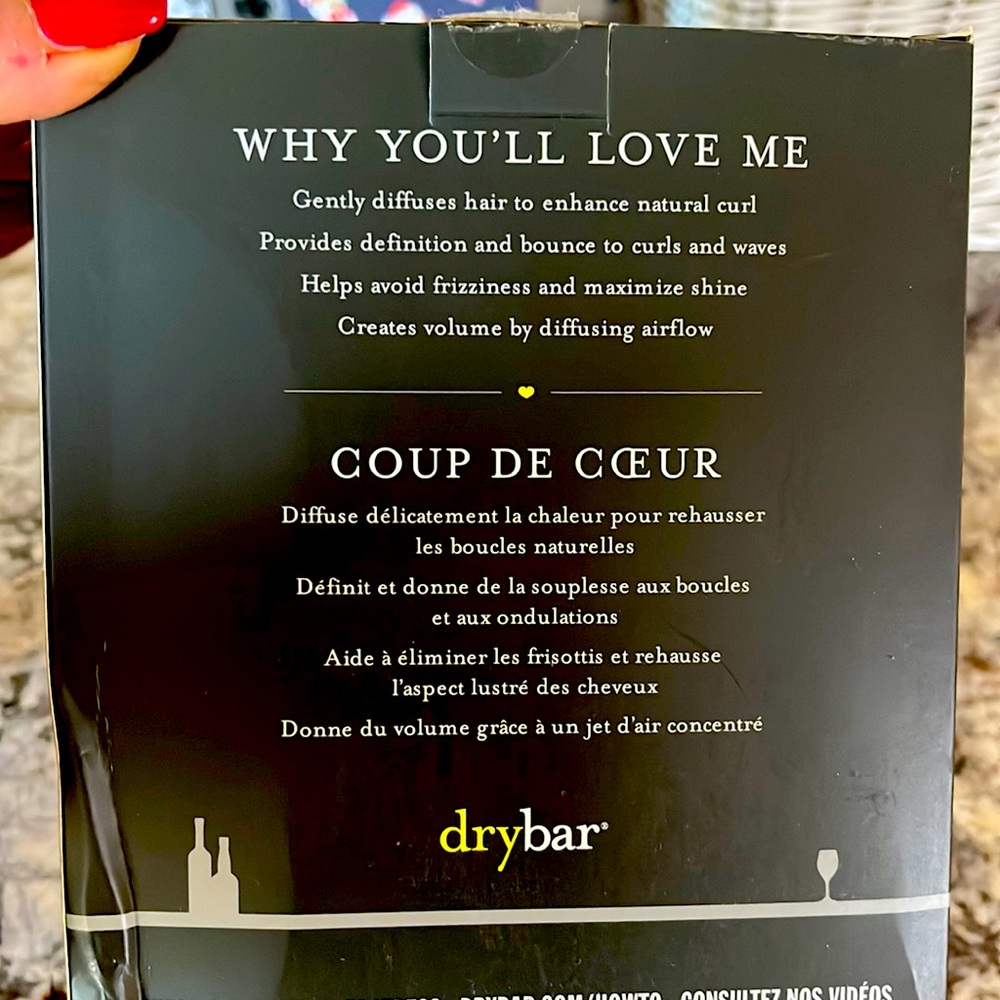 Bouncer Hair Diffuser drybar